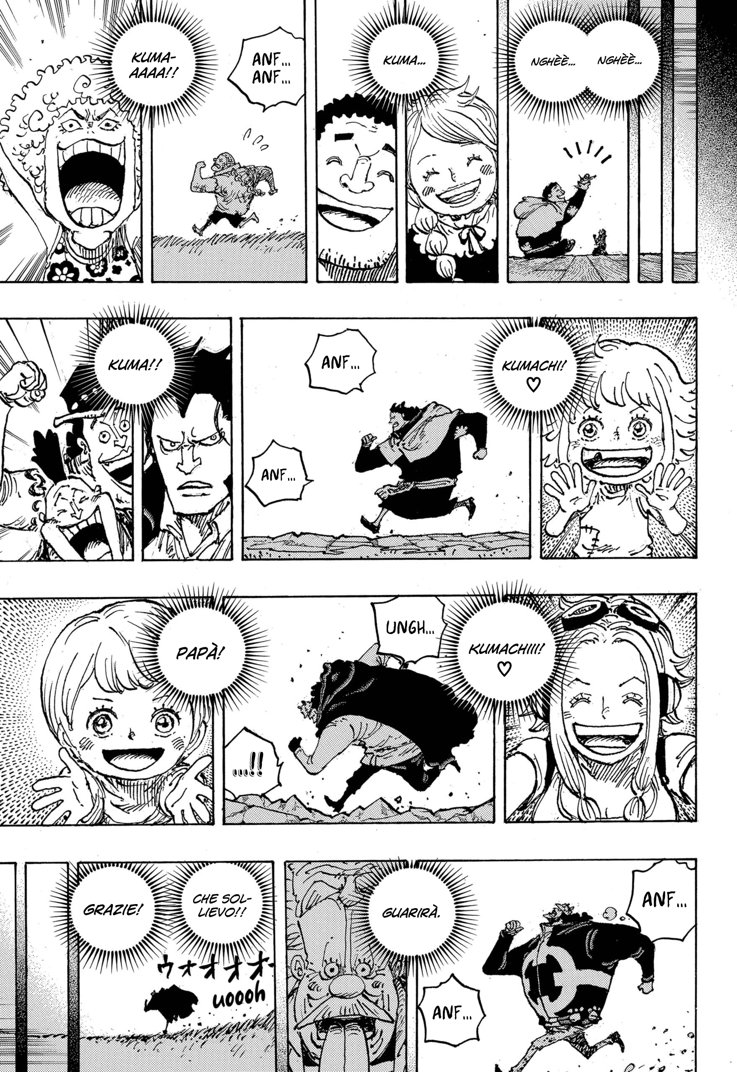 One Piece Capitolo 1102 Juin Jutsu Team Reader